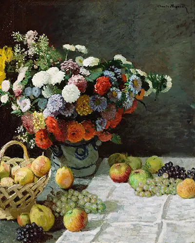 Flowers and Fruit Claude Monet